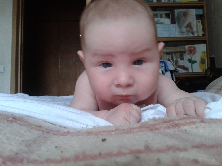 вашество на пузе