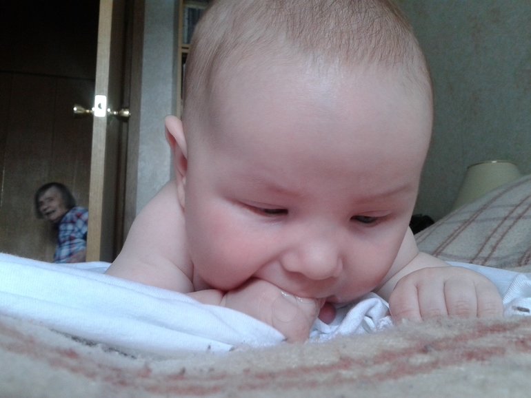 вашество на пузе