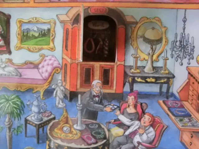 И снова виммельбухи или дом с окошками от Анны Сьюз