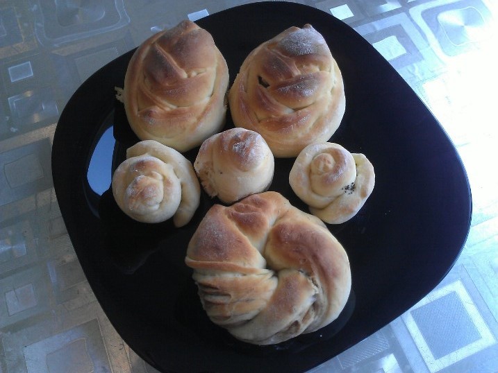 Мои первые булочки