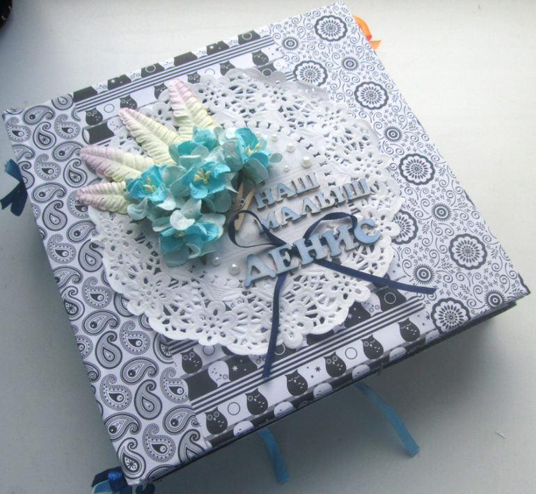 Cкрап альбом для моего племяша)