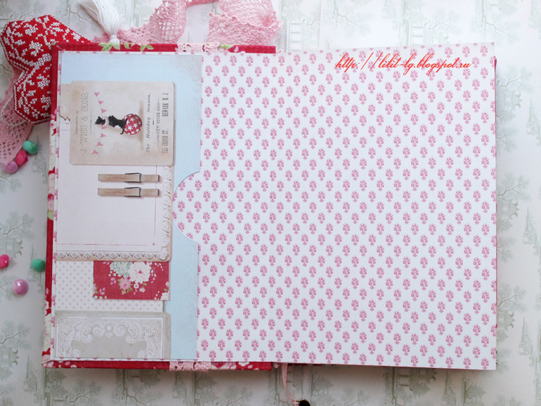 Блокнот с ароматом клубники