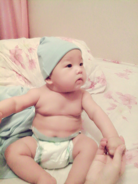 первенец наш)