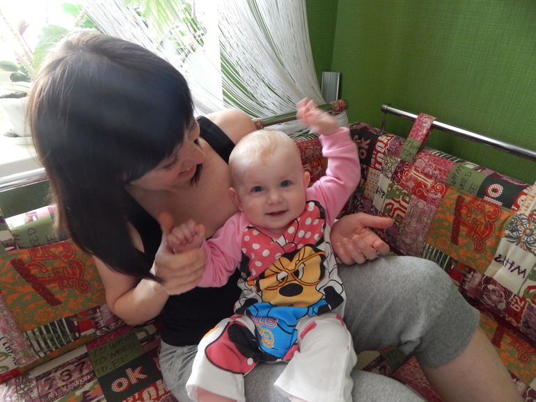 Первая фотосессия.