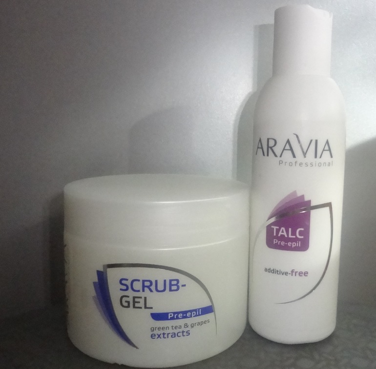 Мои помощники при удалении волос.