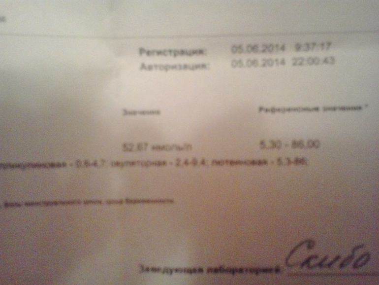 прогестерон