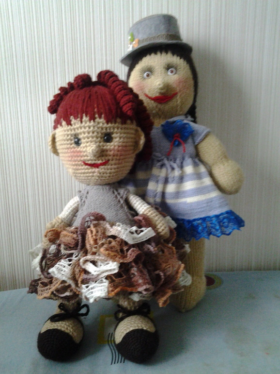 Мои игрушки, авторские и по схемам других мастеров