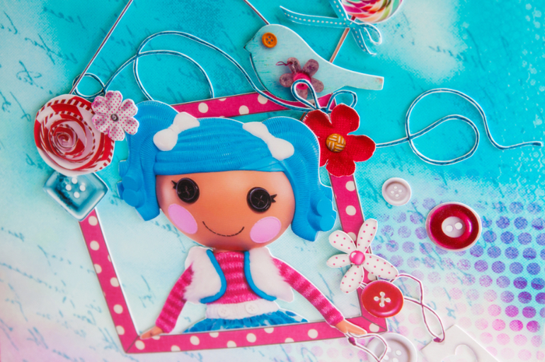 Наконец mini скрап-альбом