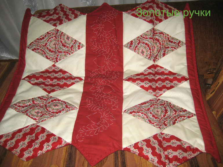 Одна из моих первых работ в лоскутном шитье