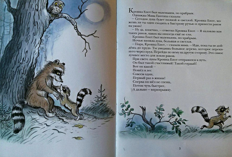План крошка енот и тот кто сидит в пруду
