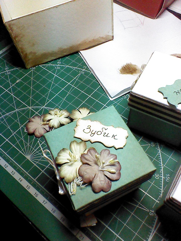 Мамины шкатулочки в подарок.