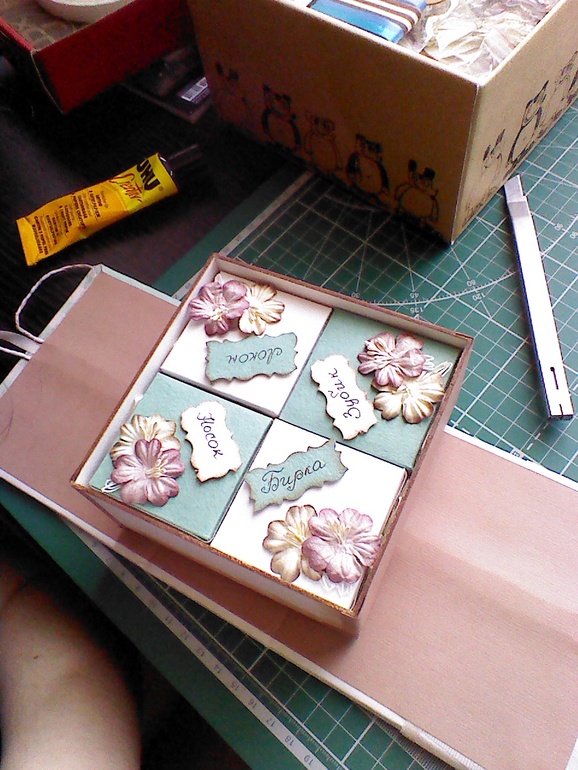 Мамины шкатулочки в подарок.