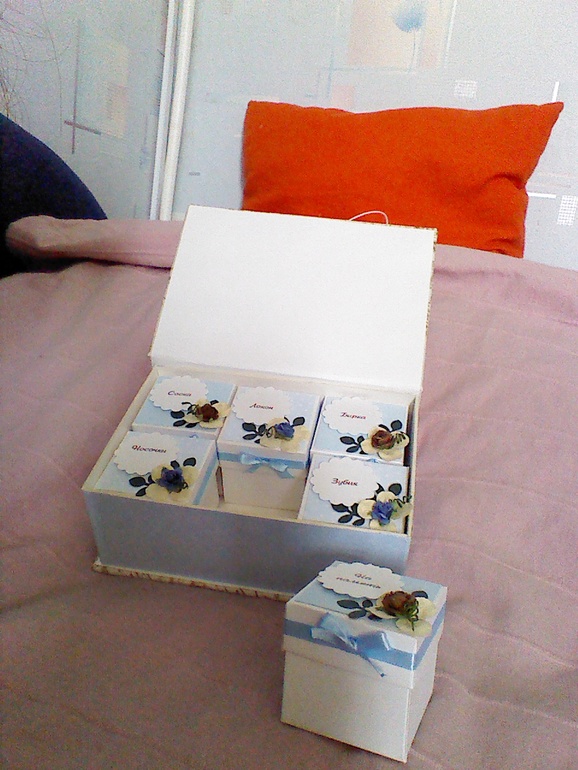 Мамины шкатулочки в подарок.