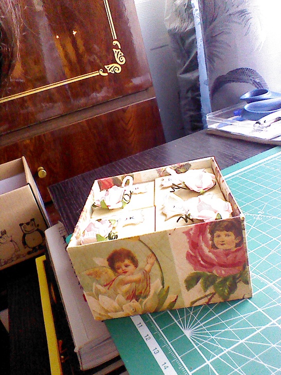 Мамины шкатулочки в подарок.