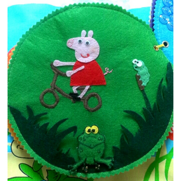 Книжечка на заказ. Учим цвета.