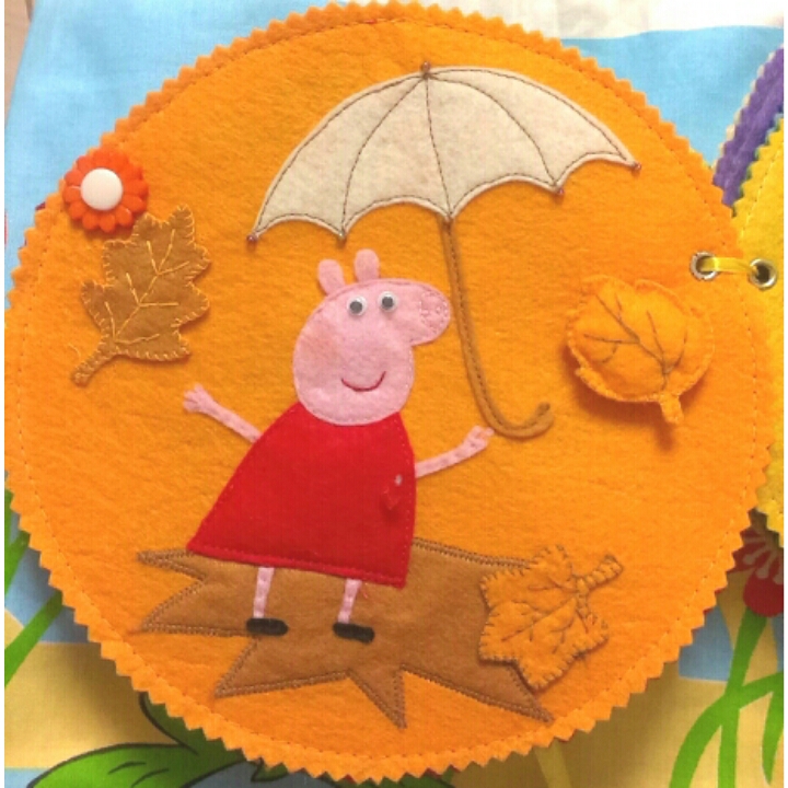 Книжечка на заказ. Учим цвета.