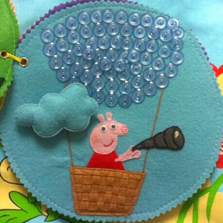 Книжечка на заказ. Учим цвета.