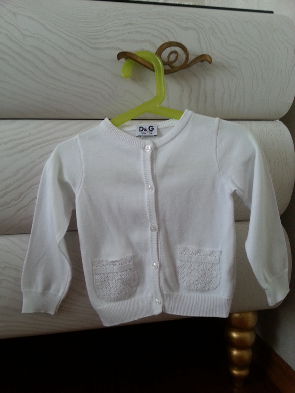 Кардиган D&G на девочку 18-24 мес