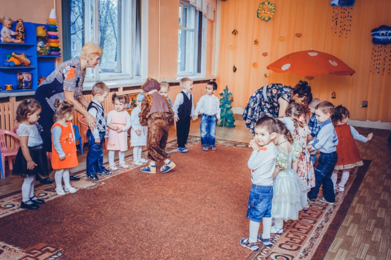 первый утренник!