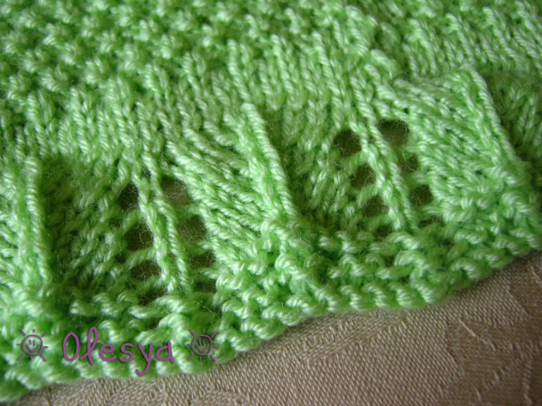 Яблочный пледик