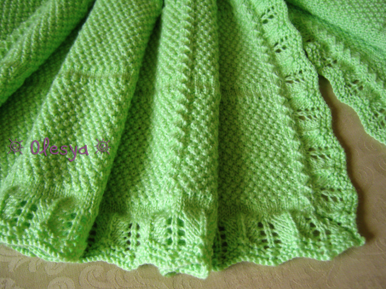 Яблочный пледик