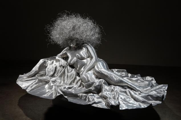 Скульптуры из алюминевой проволоки