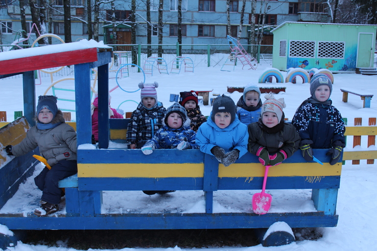 Прогулка в садике