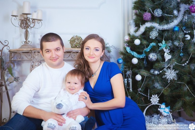 Пердновогодняя семейная съемка