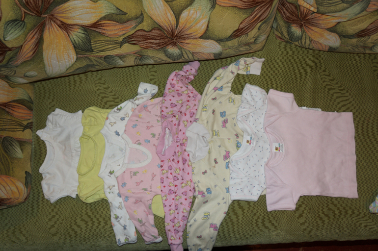 пакет вещей на девочку 56-68