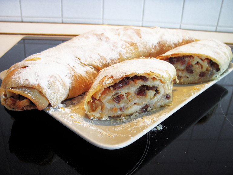 Венский яблочный штрудель:)