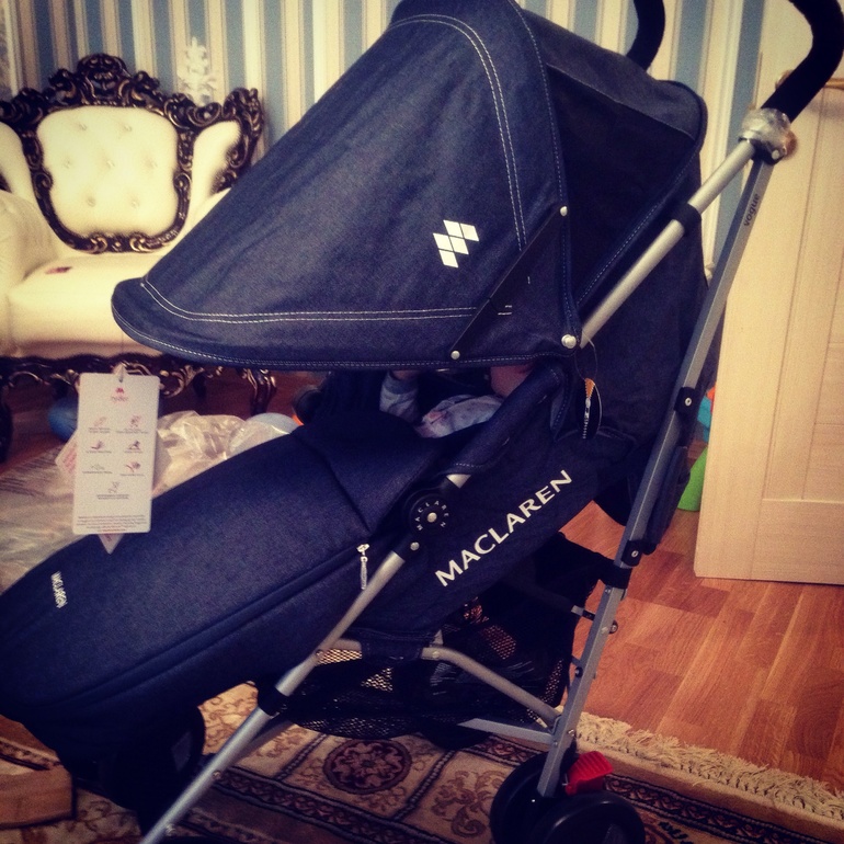 Maclaren texno xt vogue denim