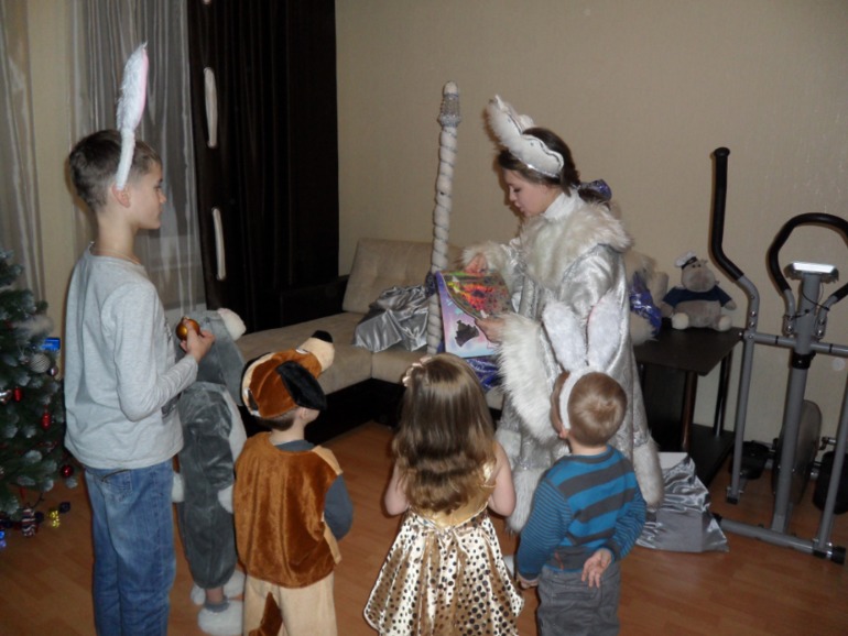 Елка на дому.