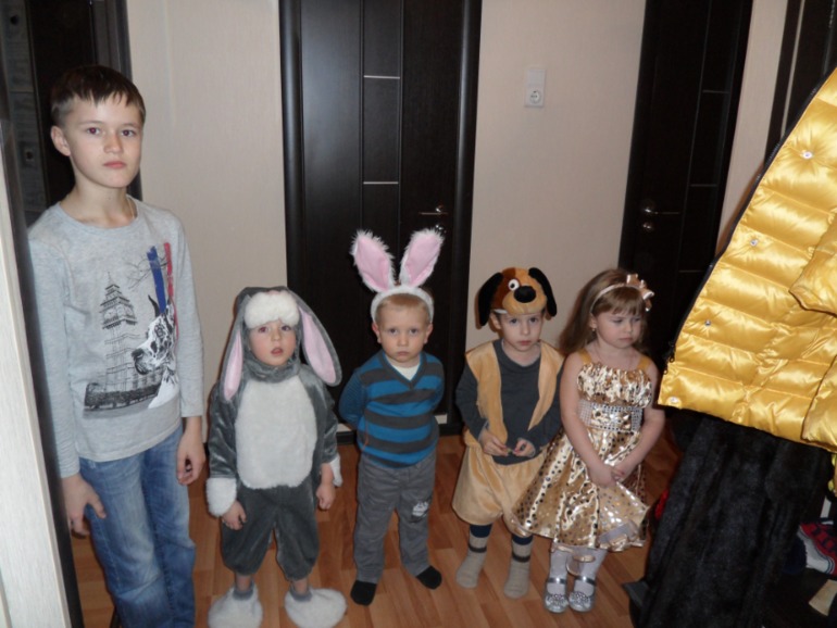 Елка на дому.