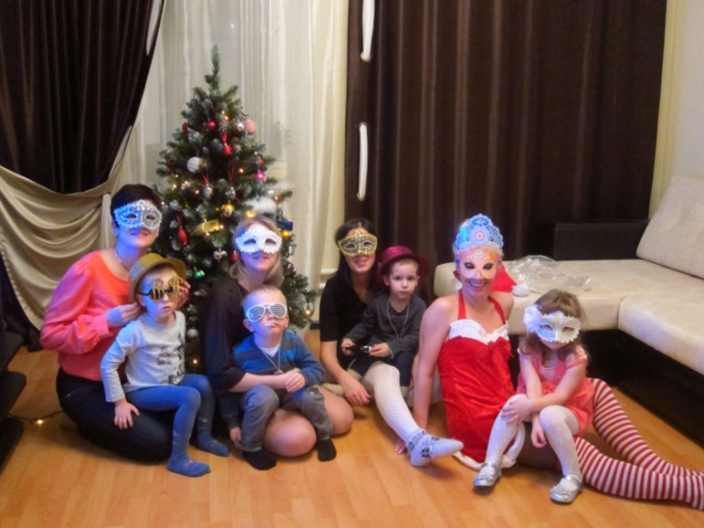 Елка на дому.