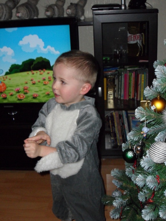 Елка на дому.