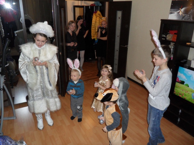 Елка на дому.