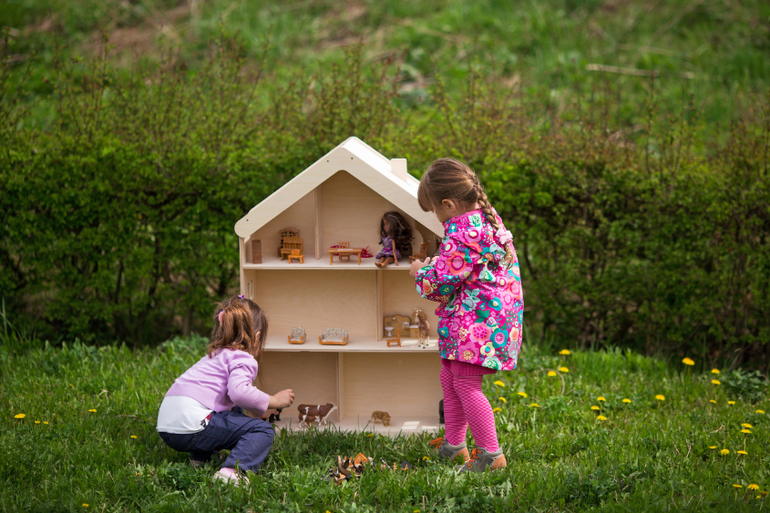 Дом с камином - %