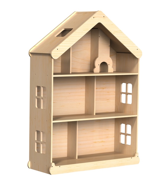 Домики-игрушки-отделы для хранения в детскую