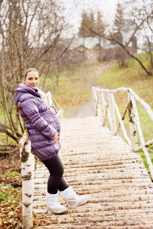 Осенняя прогулка или мои последние беременные деньки