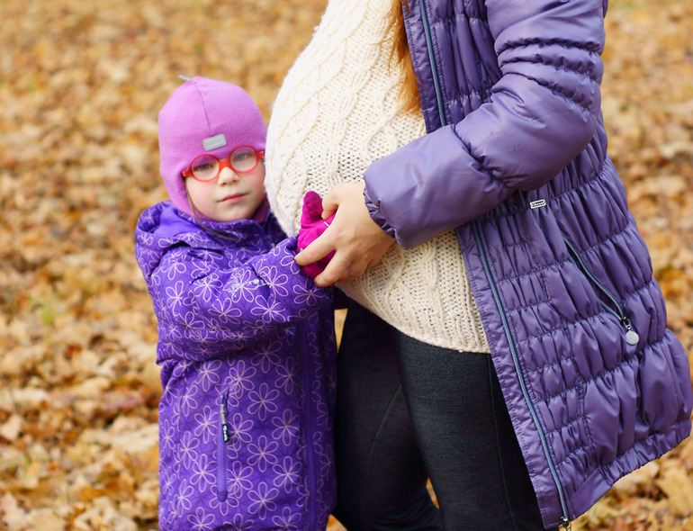 Осенняя прогулка или мои последние беременные деньки