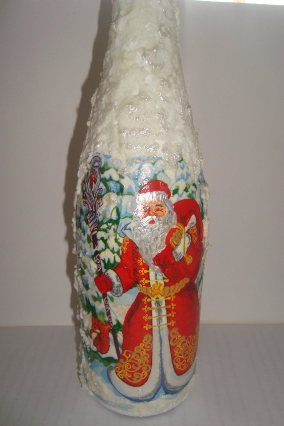 Бутылка шампанского