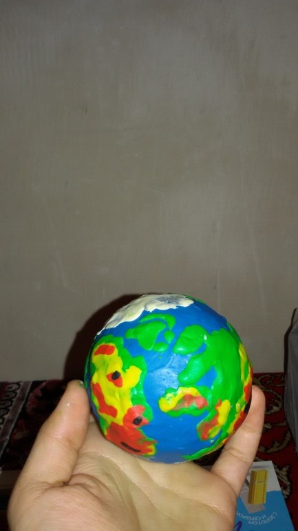 Глобус из пластилина своими руками: как сделать модель земли из пла�стилина и бумаги