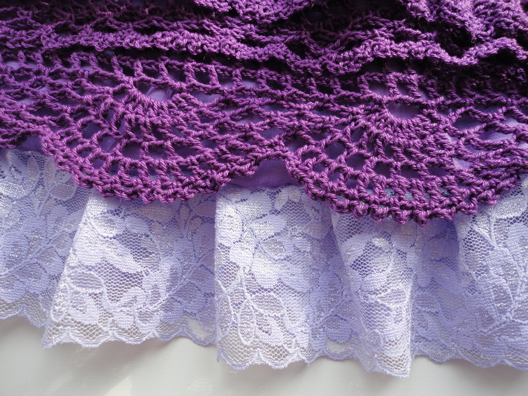 Юбочка из онлайна, уже с подъюбником