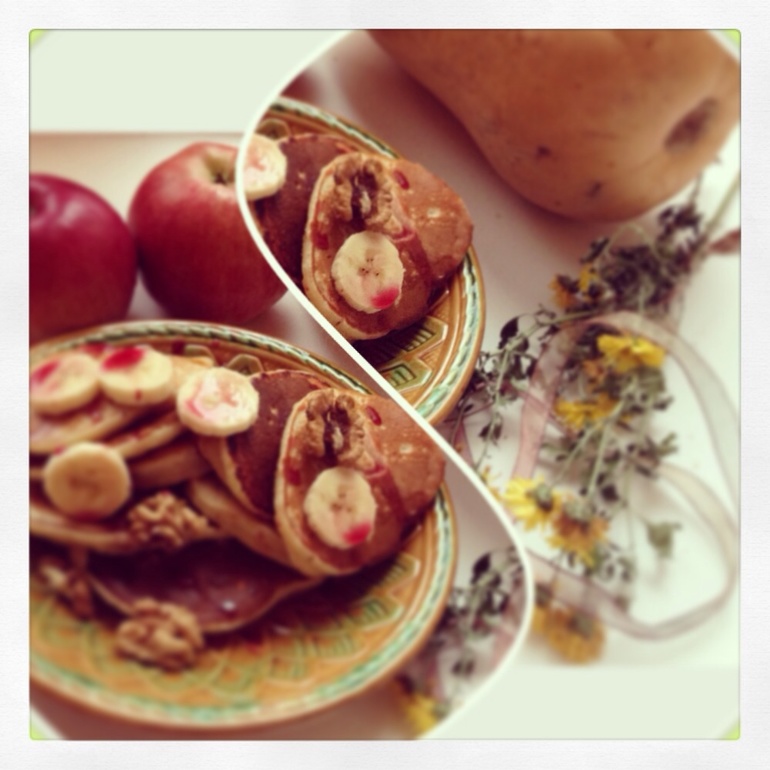 Яблочные оладушки