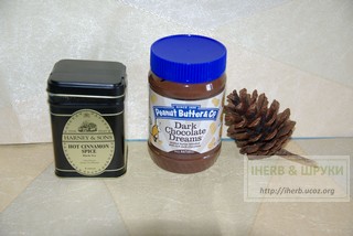 чай Harney & Sons, Hot Cinnamon Spice и арахисовая паста Peanut Butter & Co