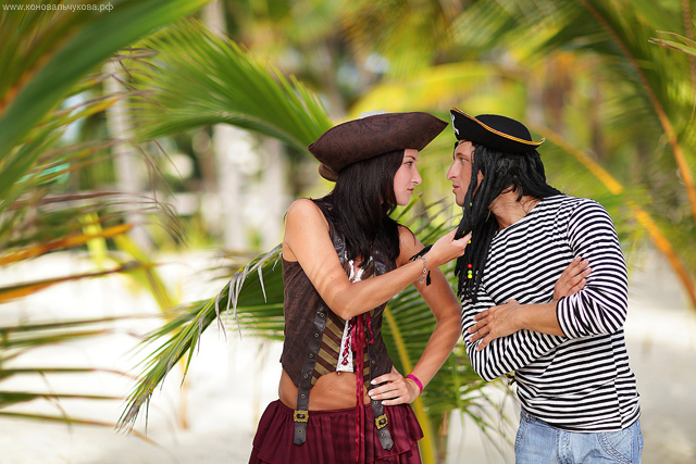 Карибские приключения Юли и Сережи:)