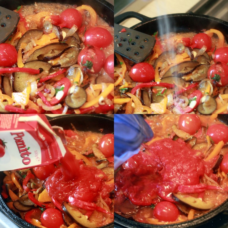 Курица в Баскском стиле с картошкой