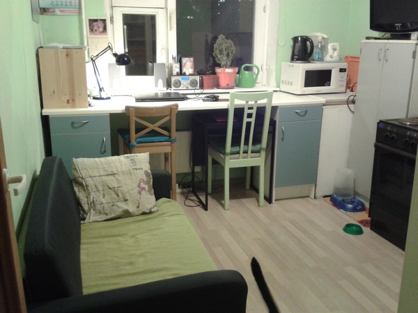 Бюджетная кухня в съемной квартире