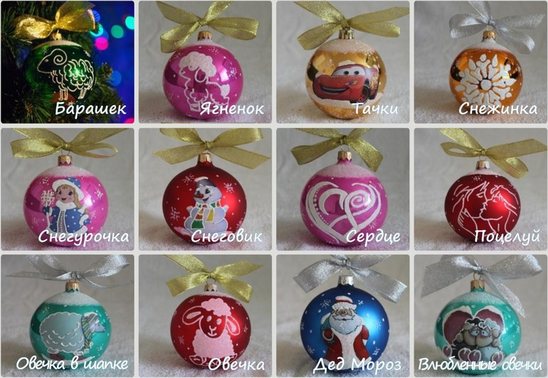 Елочные шары с фото на заказ|Новогодние шары | ВКонтакте