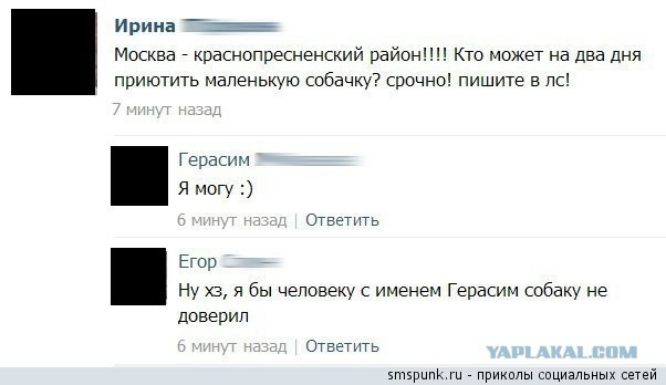 Смешные комментарии (для разгрузки)